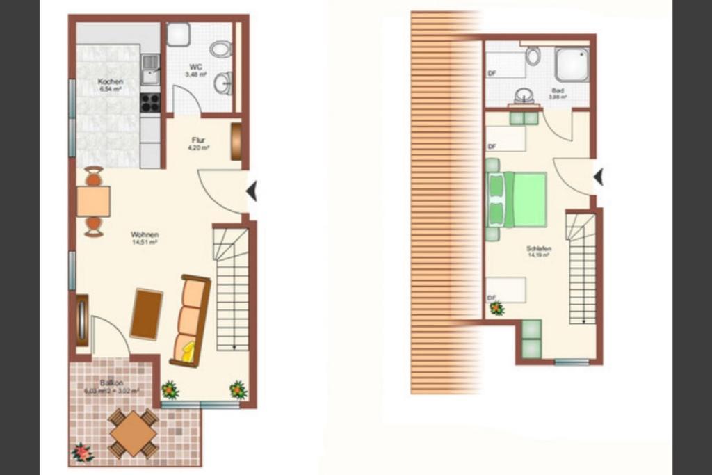 Ferienwohnung Moderne Brise Scharbeutz Dış mekan fotoğraf